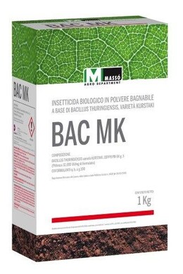 BAC MK DA KG. 1 (INSETTICIDA BIOLOGICO A BASE DI BACILLUS THURINGIENSIS )