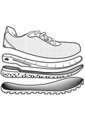 SCARPA ANTINFORTUNISTICA "LEWER" modello LISBONA (numeri disponibili dal 36 al 47)