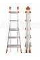 SCALA TELESCOPICA IN ALLUMINIO 4+4 GRADINI