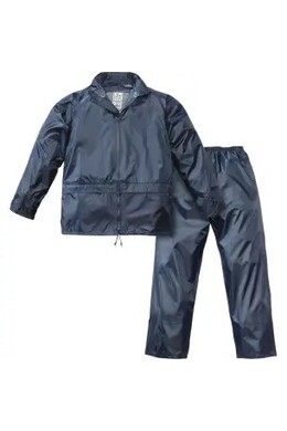 COMPLETO IMPERMEABILE NYLON/PVC (giacca+pantalone)