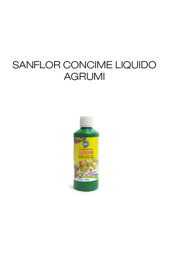 SANFLOR CONCIME LIQUIDO PER AGRUMI 500 G.