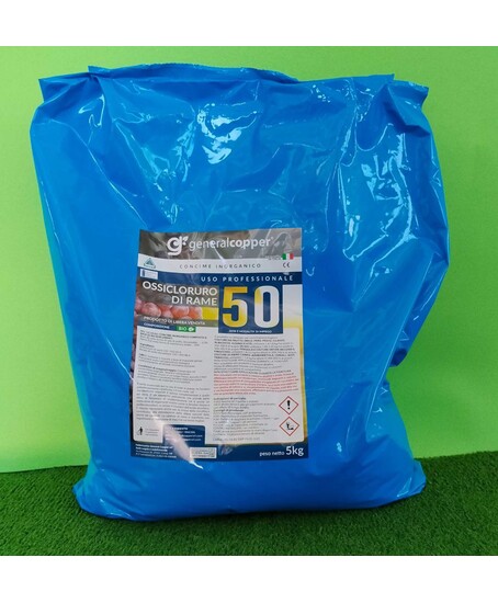 OSSICLORURO DI RAME 50% DA KG. 5