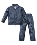 COMPLETO IMPERMEABILE NYLON/PVC (giacca+pantalone)